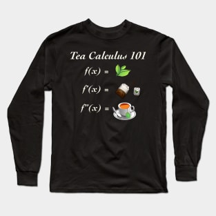 Tea Calculus Long Sleeve T-Shirt